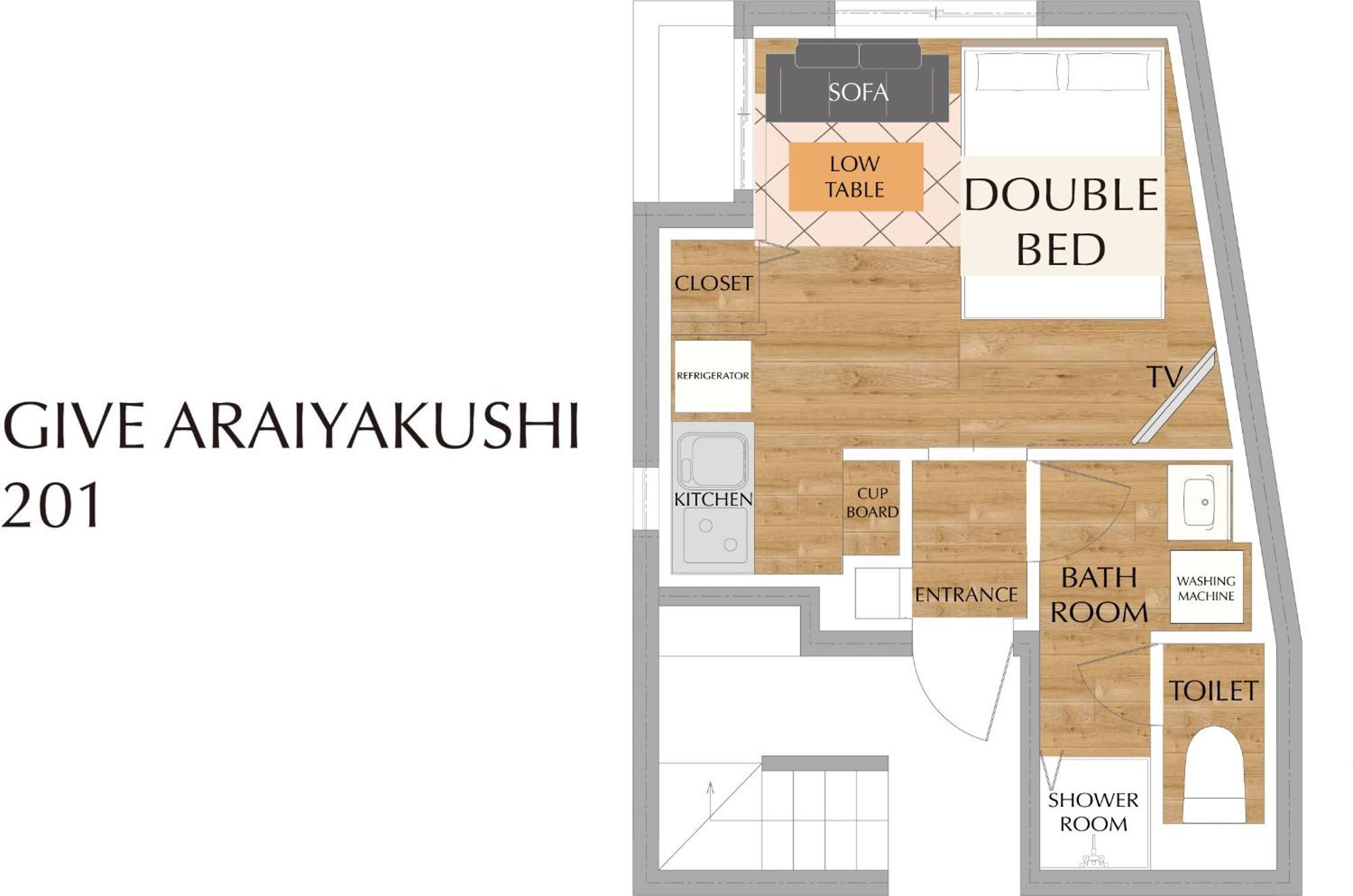 Give Araiyakushi 公寓 東京都